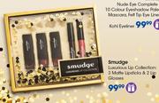 Smudge Luxurious Lip Collection 3 Matte Lipsticks & 2 Lip Glosses