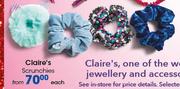 Claire's Scrunchies-Each
