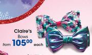 Claire's Bows-Each