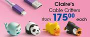 Claire's Cable Critters-Each