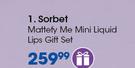 Sorbet Matterfy Me Mini Liquid Lips Gift Set