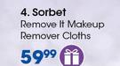 Sorbet Remove It Makeup Remover Cloths