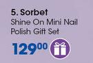 Sorbet Shine On Mini Nail Polish Gift Set