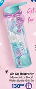 Oh So Heavenly Mermaid At Heart Water Bottle Gift Set