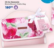 Oh So Heavenly Blissful Blossom Toiletry Bag