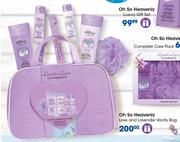 Oh So Heavenly Love And Lavender Vanity Bag