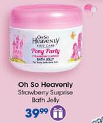 Oh So Heavenly Strawberry Surpise Bath Jelly