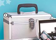 Clicks Iridescent Large Cosmetics Case