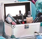 Clicks Iridescent Medium Cosmetics Case
