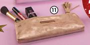 Clicks Bronze Tassle Cosmetics Bag