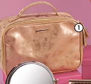 Clicks Bronze Tassle Vanity Bag