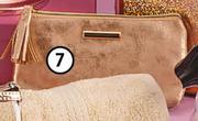 Clicks Bronze Tassle Toiletry Bag