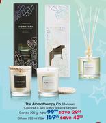 The Aromatherapy Co. Monstera Coconut & Sea Salt Or Tropuical Tangelo Diffuser 200ml