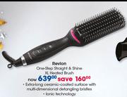 Revlon One-Step Straight & Shine XL Heated Brush