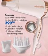 Safeway 2200 Watt Salon Series Limited Edition Hairdryer