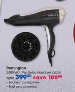 Remington 2400 Watt Pro Turbo Hairdryer D5220