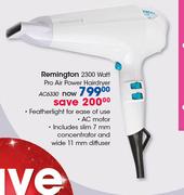 Remington 2300 Watt Pro Air Power Hairdryer AC6330
