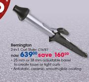 Remington 2-In-1 Curl Styler C167E1