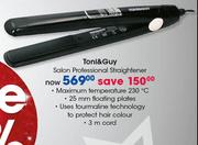 Toni & Guy Salon Professional Straightener