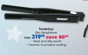 Toni & Guy Slim Straightener