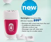 Remington Smooth & Silky EP3 3-In-1 Epilator
