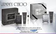 Jimmy Choo Man Or Man Intense Gift Set Of EDT 100ml, Aftershave 10ml & Travel Spray 7.5ml-Per Set