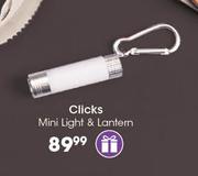 Clicks Mini Light & Lantern