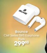 Bounce Clef Series TWS Earphone Pods