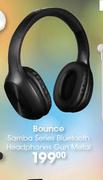Bounce Samba Series Bluetooth Headphones Gun Metal