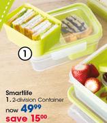 Smartlife 2 Division Container