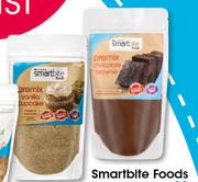 Smartbite Foods Vanilla Cupcake Premix 200g Or Premix Chocolate Brownie 185g-Each