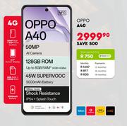 Oppo A40 4G Smartphone
