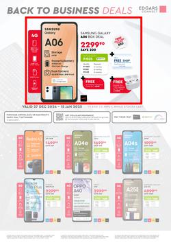 Edgars Connect : Back To Business Deals (27 December - 15 January 2025), page 1