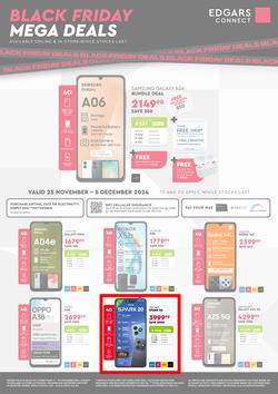 Edgars Connect : Black Friday Deals (25 November - 05 December 2024), page 1