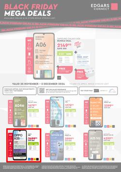 Edgars Connect : Black Friday Deals (25 November - 05 December 2024), page 1