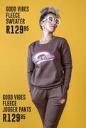 Good Vibes Fleece Sweater