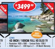 Dixon 40 Inch / 109cm Full HD DLED TV CZ1843