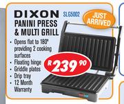 Dixon Panini Press & Multi Grill SLG5002