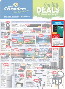 Cash Crusaders : Spring Deals (17 Aug - 9 Sept 2018), page 1