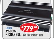 Jebson 2500 4 Channel Car Amplifier