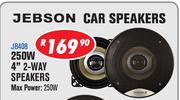 Jebson 250W 4” 2-Way Speakers