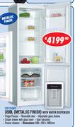Dixon 350Ltr Metallic Finish With Water Dispenser DBF350MD