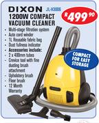 Dixon 1200W Compact Vacuum Cleaner JL-H3006