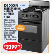 Dixon Freestanding 4-Plate Electric Stove DC54EB