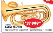 Sanchez 4-Valve BBb Tuba STUE180G