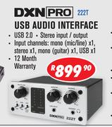Dxn Pro USB Audio Interface 222T