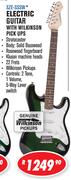 Sanchez Electric Guitar With Wilson Pick Ups SZE-SSSW