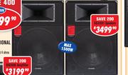 Dixon 18" DJ/PA Speakers (Pair)
