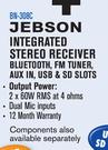 Dixon Jebson Integrated Stereo Receiver Amplifier BN-308C