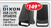 Dixon USB 2.0 PC Speakers U2066